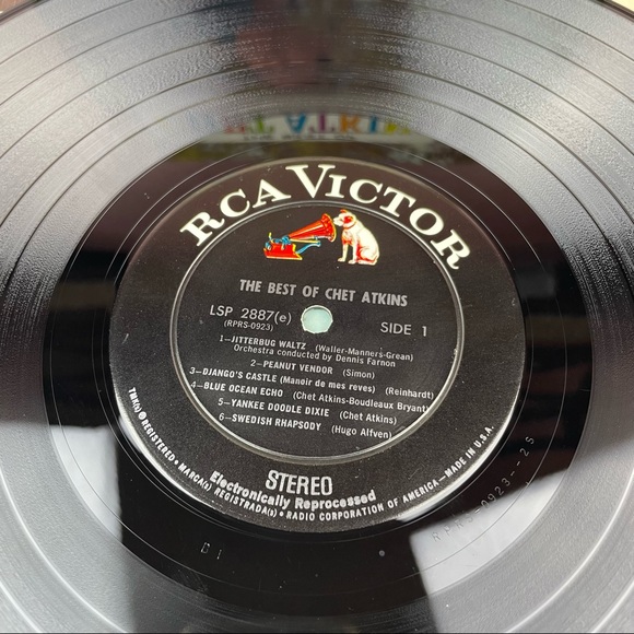 Vintage The Best Of Chet Atkins 1964 Vinyl Music Record - Picture 2 of 5
